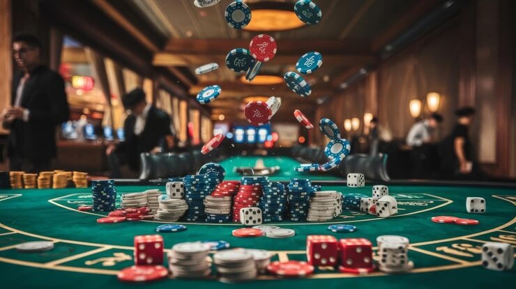 JILI roulette table with betting interface